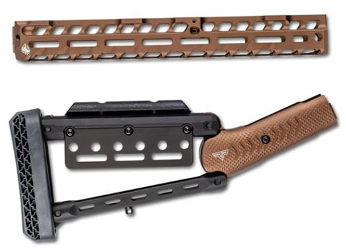 Costa Winchester 94 Stock Set (Root Beer) tarjoaa erinomaisen modulaarisuuden, kevyen käsittelyn ja säädettävän tukin post-1964 Winchester 94 -kivääreille.
